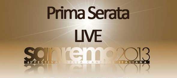 Sanremo 2013 – Prima Serata LIVE