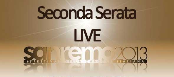 Sanremo 2013 – Seconda Serata LIVE