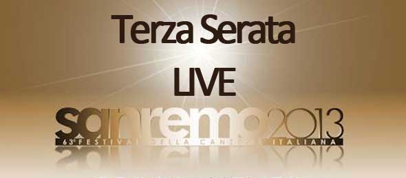 Sanremo 2013 – Terza Serata LIVE