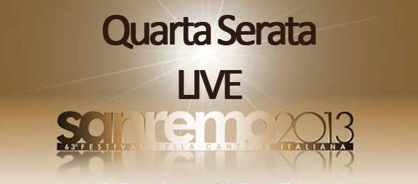 Sanremo 2013 - Quarta Serata LIVE
