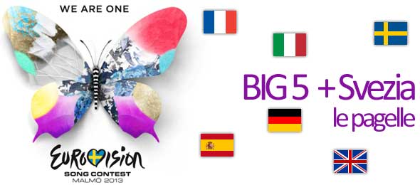 ESC 2013 – Le pagelle dei BIG 5 e della Svezia