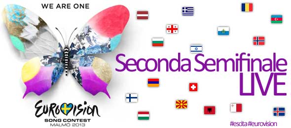ESC 2013 – Seconda Semifinale LIVE