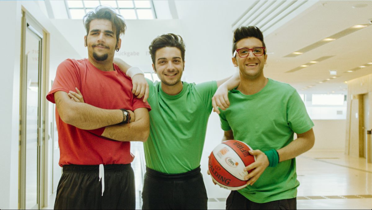 Eurovision 2015 – Il basket nella postcard de Il Volo