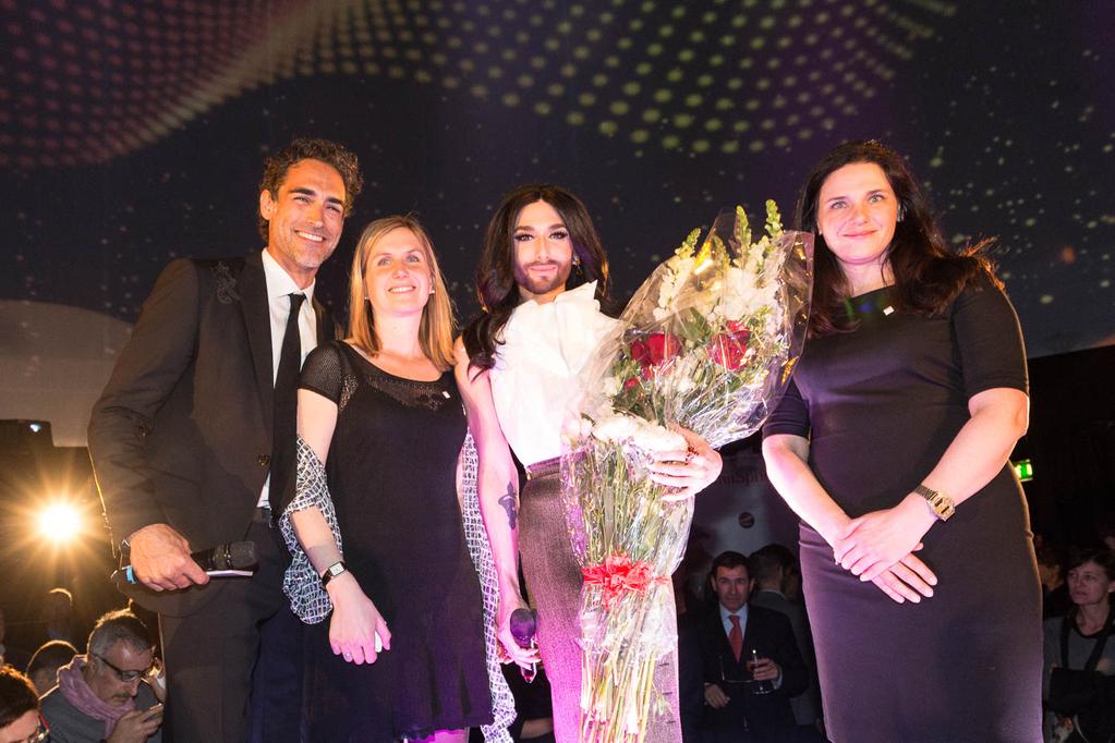 Eurovision 2015 – Conchita Wurst: “Il Volo? Ottima scelta per l’Italia!”