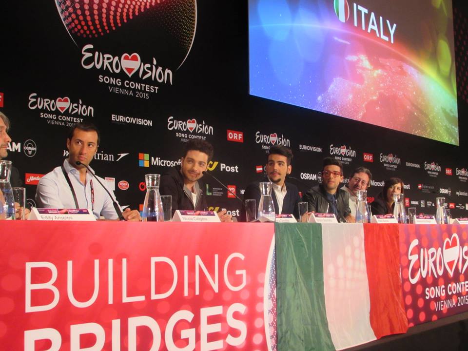 Eurovision 2015 – Prima conferenza stampa de Il Volo