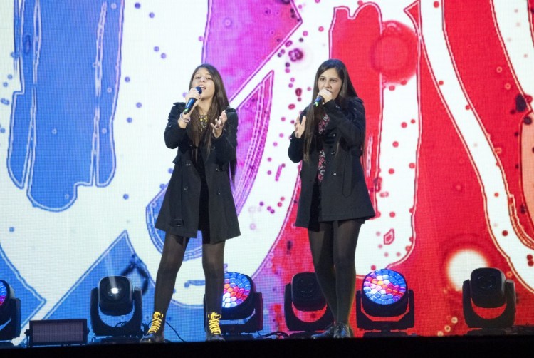 Junior Eurovision 2015 – La prima prova di Chiara e Martina