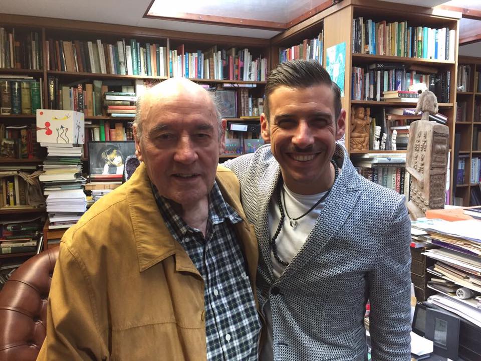 Francesco Gabbani incontra Desmond Morris a Oxford