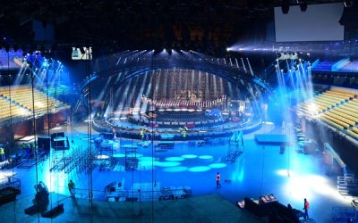 Eurovision 2018 – Pronta la scenografia a una settimana dall’inizio delle prove