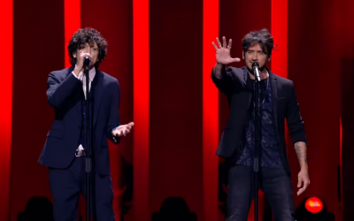 Eurovision 2018 – L’esibizione di Ermal Meta e Fabrizio Moro nella Jury Rehearsal di ieri sera