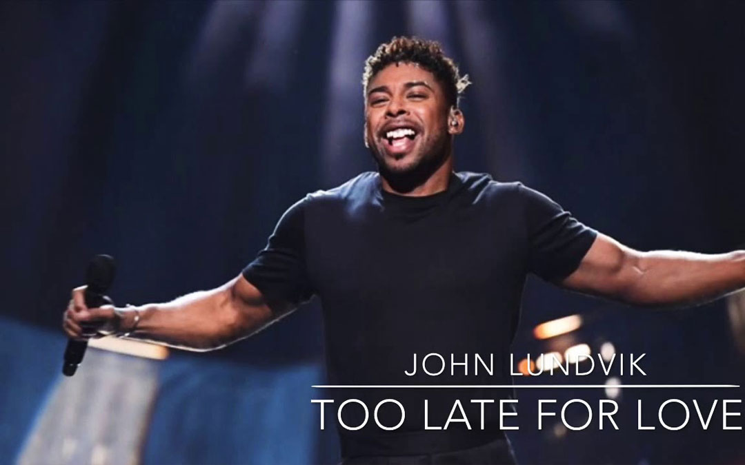 Eurovision 2019 – La Svezia con “Too late for love” di John Lundvik