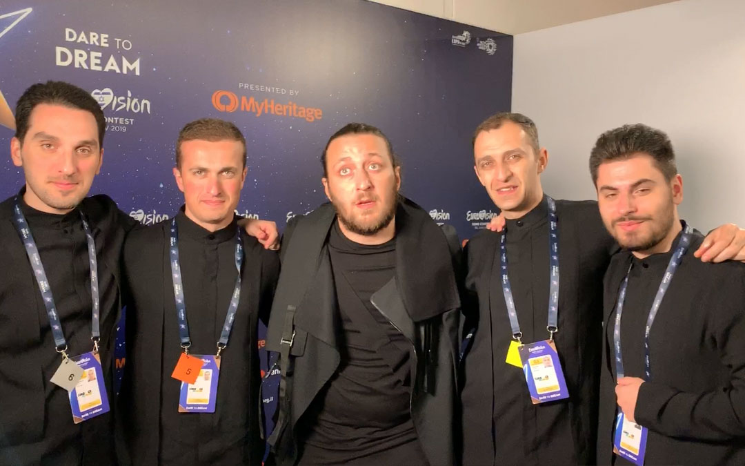 Eurovision 2019 –  Saluto di Oto Nemsadze