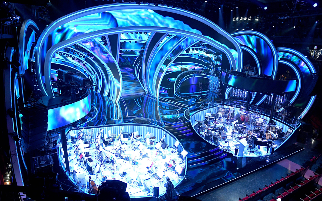 Sanremo 2020 – Una scenografia che omaggia Broadway