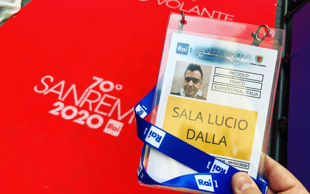 Sanremo 2020 – Eurofestival Italia presente!