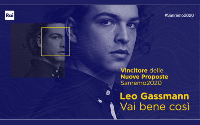 Sanremo 2020 – Leo Gassmann vince il Festival per le Nuove Proposte