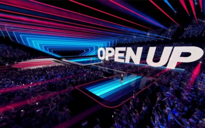 Eurovision 2020 – Uno schermo LED semitrasparente nella scenografia