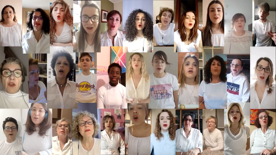 “Fai rumore” di Diodato in versione polifonica con il coro The Singers Choir