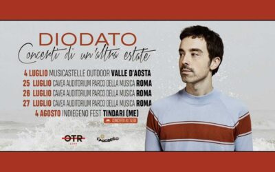 Diodato: il ritorno live con i “Concerti di un’altra estate”