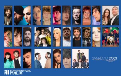 I nomi dei 26 Campioni in gara al Festival di Sanremo 2021