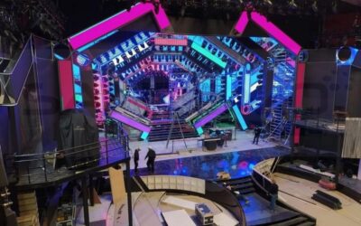 Sanremo 2021: le prime immagini della scenografia