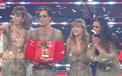 I Måneskin, con il brano “Zitti e buoni” vincono il Festival di Sanremo 2021