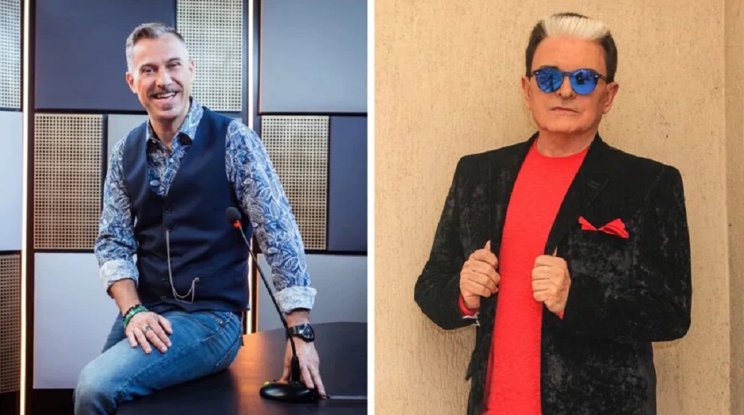 Gabriele Corsi e Cristiano Malgioglio al commento della Finale di Eurovision 2021