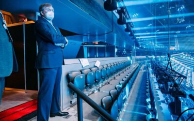 Re Willem-Alexander dei Paesi Bassi visita il Rotterdam Ahoy