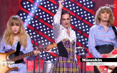 Måneskin: il video dell’esibizione nel programma francese “Quotidien”