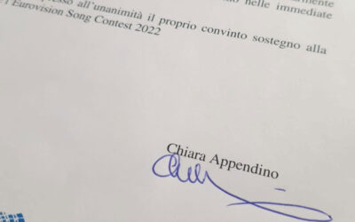 Eurovision 2022: la sindaca Appendino firma la candidatura di Torino