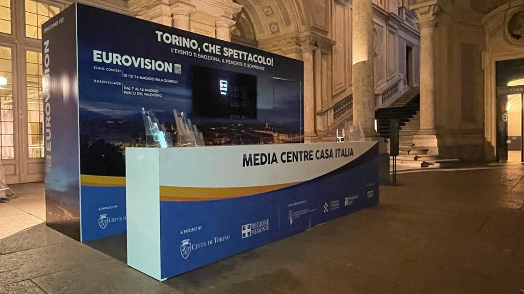 Eurovision 2022: inaugurato il Media Centre Casa Italia