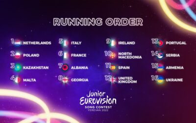 Junior Eurovision 2022: l’Italia si esibirà per quinta