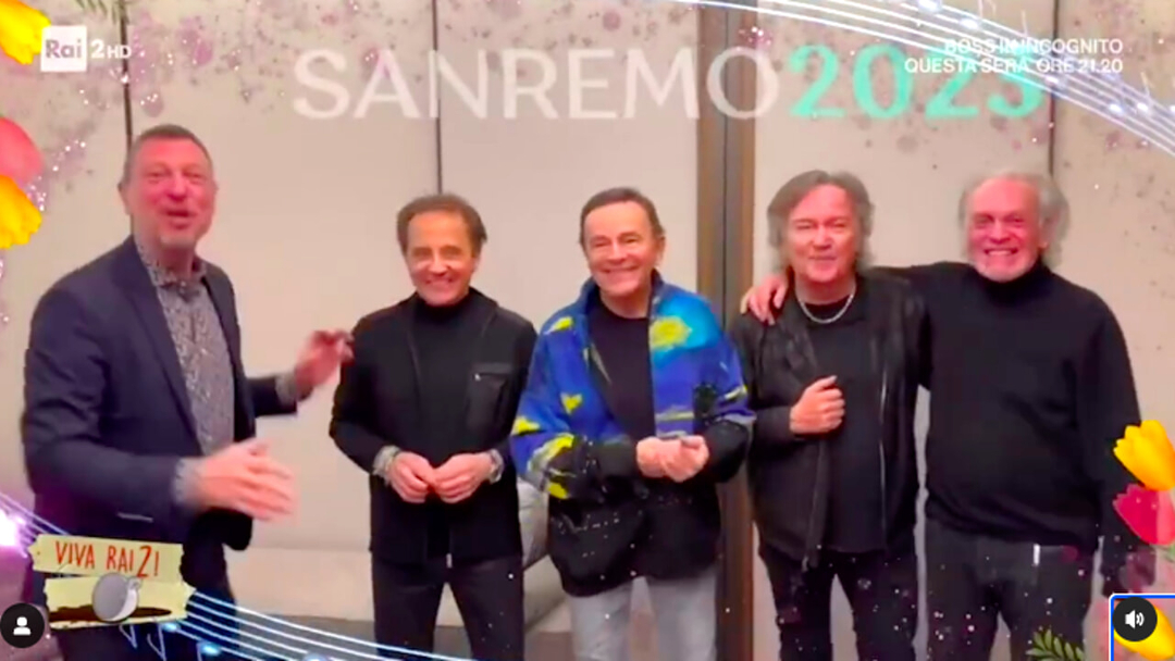 Sanremo 2023 Pooh