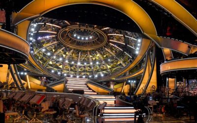 Sanremo 2023: la scenografia, un cielo speciale per il Festival