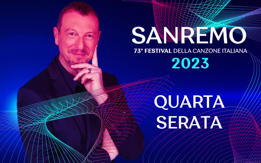 Sanremo 2023: il programma della quarta serata