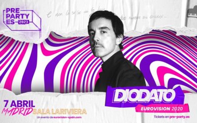 Diodato ospite del PreParty ES 2023 di Madrid
