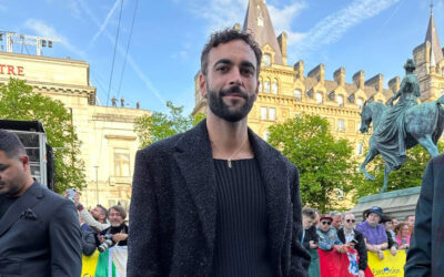 Turquoise Carpet Eurovision 2023: intervista a Marco Mengoni