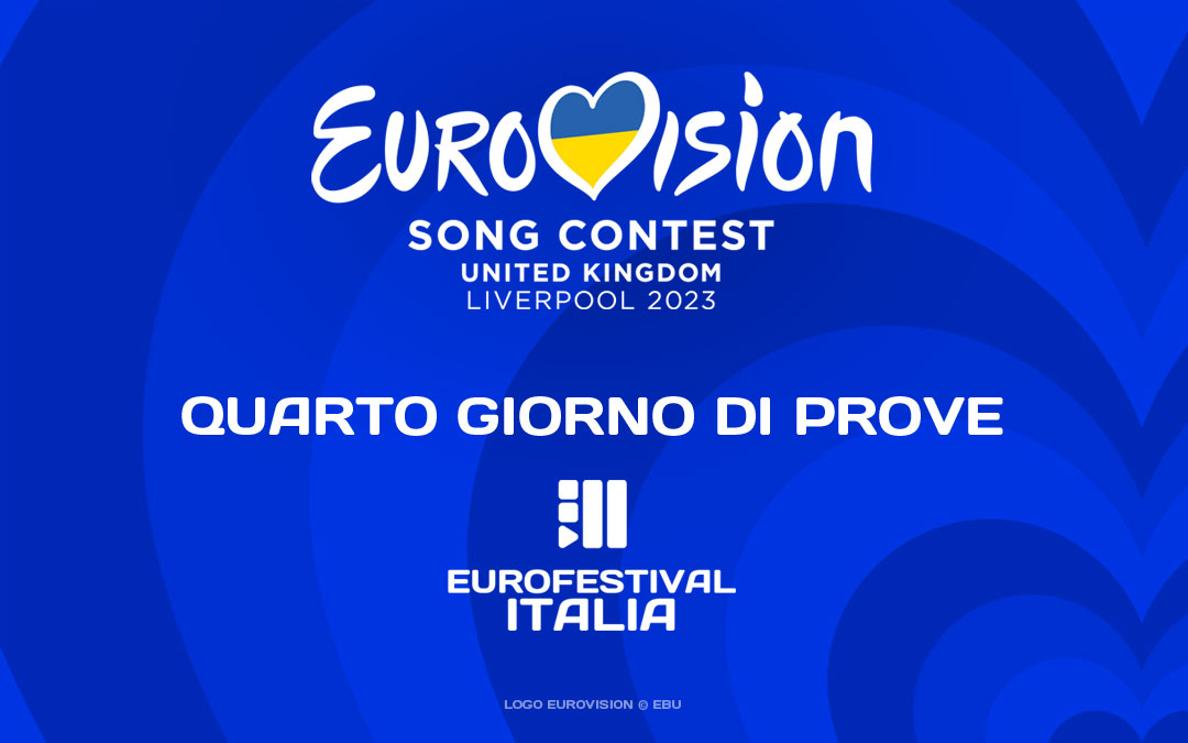Eurovision 2023: quarto giorno di prove alla Liverpool Arena