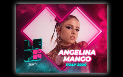 Angelina Mango: stasera al London Eurovision Party