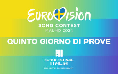 Eurovision 2024: il programma del quinto giorno di prove
