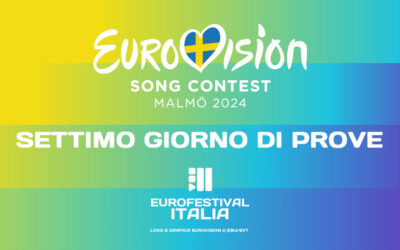Eurovision 2024: il programma del settimo giorno di prove