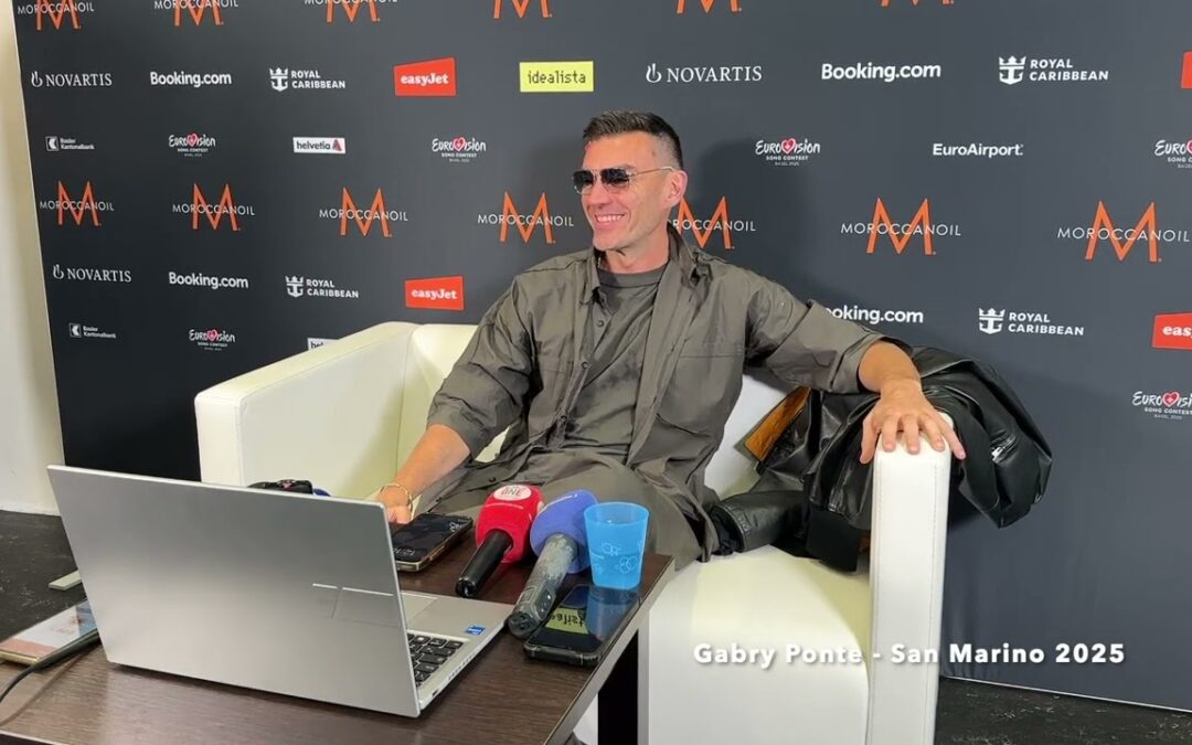 Eurovision 2025, Gabry Ponte: “Qui per dare il meglio di me”