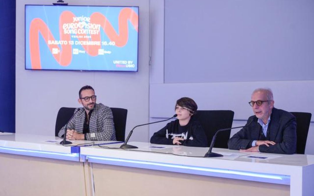 Junior Eurovision 2025: La conferenza stampa RAI di presentazione