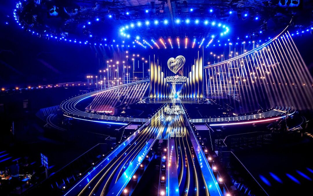 Eurovision 2026: il palco della Wiener Stadthalle è pronto